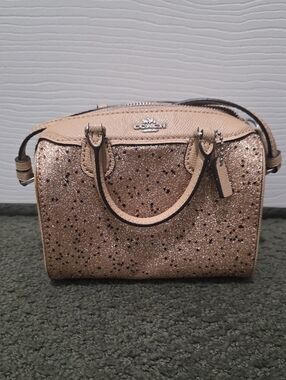 COACH Glitter Mini Crossbody Purse